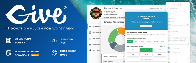 GiveWP – The Most Popular Donation Plugin